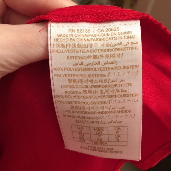 Marciano Red Ballerina Tulle Bustier Corset - Picture 7 of 7